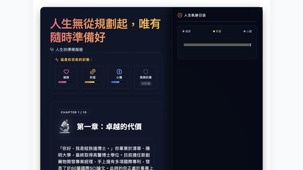 人生抉擇模擬器網站縮圖